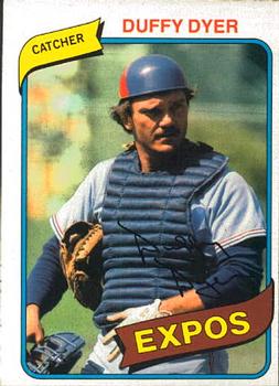1980 O-Pee-Chee #232 Duffy Dyer Front