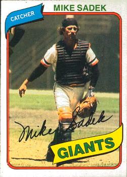 1980 O-Pee-Chee #240 Mike Sadek Front
