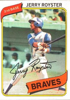 1980 O-Pee-Chee #241 Jerry Royster Front