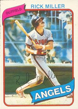 1980 O-Pee-Chee #27 Rick Miller Front