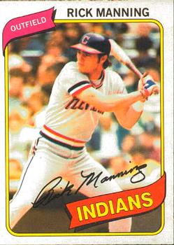 1980 O-Pee-Chee #292 Rick Manning Front