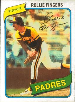 1980 O-Pee-Chee #343 Rollie Fingers Front
