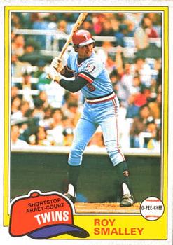 1981 O-Pee-Chee #115 Roy Smalley Front