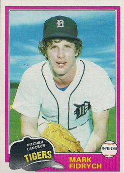 1981 O-Pee-Chee #150 Mark Fidrych Front