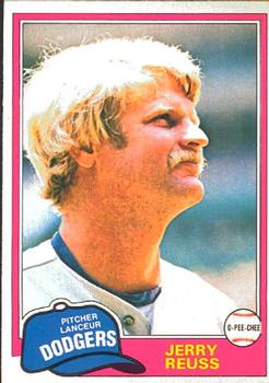 1981 O-Pee-Chee #153 Jerry Reuss Front