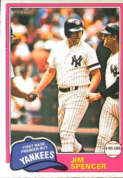 1981 O-Pee-Chee #209 Jim Spencer Front