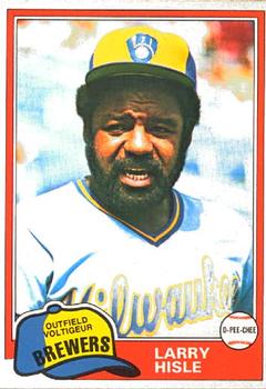 1981 O-Pee-Chee #215 Larry Hisle Front