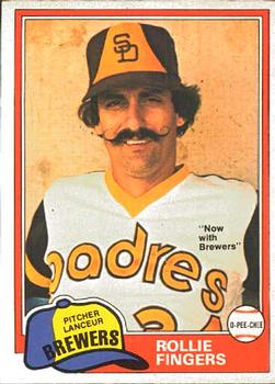 1981 O-Pee-Chee #229 Rollie Fingers Front