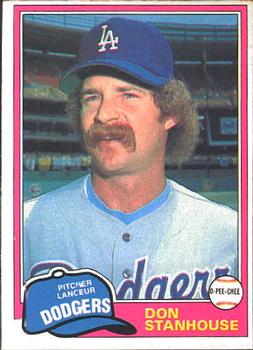 1981 O-Pee-Chee #24 Don Stanhouse Front