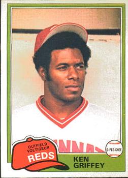 1981 O-Pee-Chee #280 Ken Griffey Front