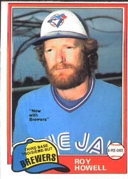 1981 O-Pee-Chee #40 Roy Howell Front