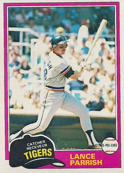 1981 O-Pee-Chee #8 Lance Parrish Front