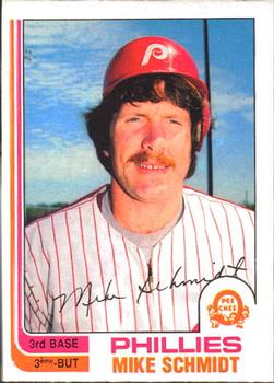 1982 O-Pee-Chee #100 Mike Schmidt Front
