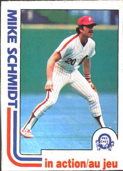 1982 O-Pee-Chee #101 Mike Schmidt Front