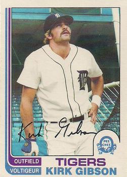 1982 O-Pee-Chee #105 Kirk Gibson Front
