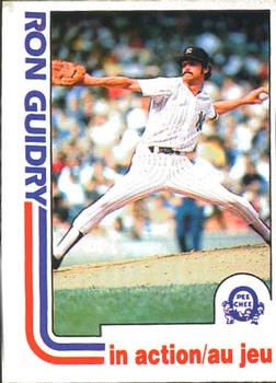 1982 O-Pee-Chee #10 Ron Guidry Front