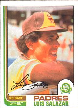 1982 O-Pee-Chee #133 Luis Salazar Front