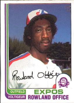 1982 O-Pee-Chee #165 Rowland Office Front