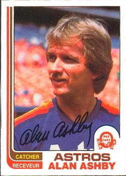 1982 O-Pee-Chee #184 Alan Ashby Front