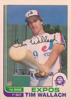 1982 O-Pee-Chee #191 Tim Wallach Front