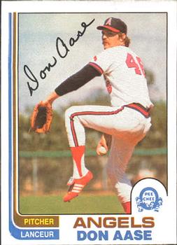 1982 O-Pee-Chee #199 Don Aase Front