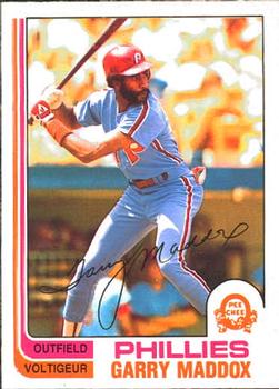 1982 O-Pee-Chee #20 Garry Maddox Front