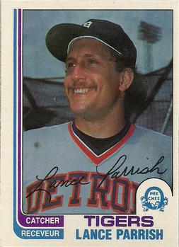 1982 O-Pee-Chee #214 Lance Parrish Front