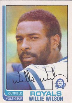 1982 O-Pee-Chee #230 Willie Wilson Front