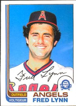 1982 O-Pee-Chee #251 Fred Lynn Front