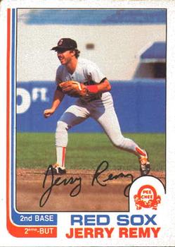 1982 O-Pee-Chee #25 Jerry Remy Front