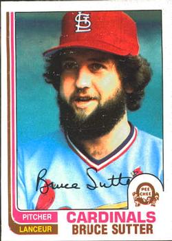 1982 O-Pee-Chee #260 Bruce Sutter Front