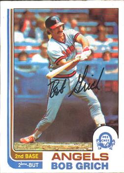 1982 O-Pee-Chee #284 Bob Grich Front