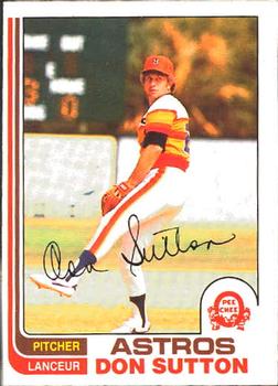 1982 O-Pee-Chee #305 Don Sutton Front