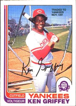 1982 O-Pee-Chee #330 Ken Griffey Front