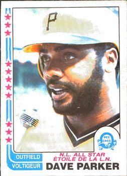1982 O-Pee-Chee #343 Dave Parker Front