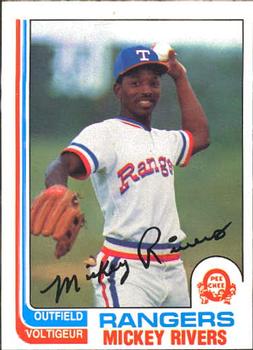 1982 O-Pee-Chee #356 Mickey Rivers Front