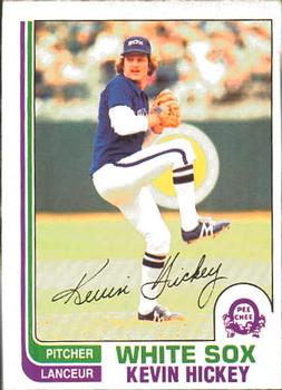 1982 O-Pee-Chee #362 Kevin Hickey Front