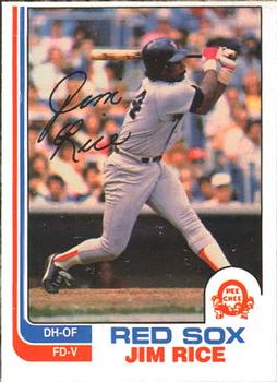 1982 O-Pee-Chee #366 Jim Rice Front