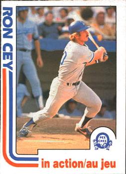 1982 O-Pee-Chee #367 Ron Cey Front