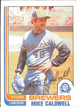 1982 O-Pee-Chee #378 Mike Caldwell Front