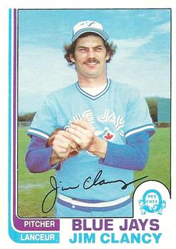 1982 O-Pee-Chee #28 Jim Clancy Front