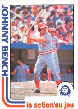 1982 O-Pee-Chee #304 Johnny Bench Front