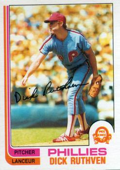 1982 O-Pee-Chee #317 Dick Ruthven Front