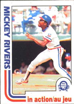 1982 O-Pee-Chee #51 Mickey Rivers Front