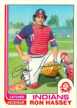 1982 O-Pee-Chee #54 Ron Hassey Front
