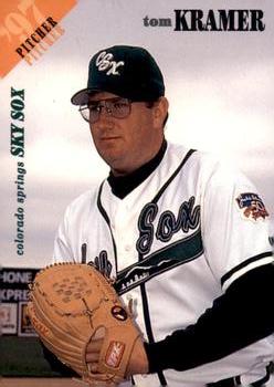 1997 Colorado Springs Sky Sox #13 Tom Kramer Front