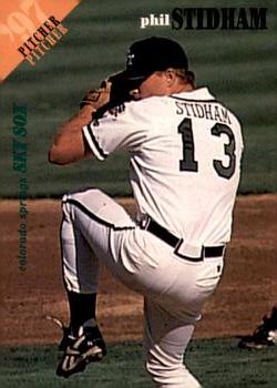 1997 Colorado Springs Sky Sox #23 Phil Stidham Front