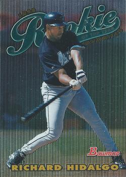1997 Bowman - 1998 Rookie of the Year Favorites #ROY4 Richard Hidalgo Front