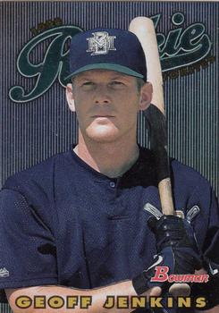 1997 Bowman - 1998 Rookie of the Year Favorites #ROY5 Geoff Jenkins Front