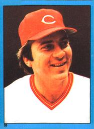 1982 O-Pee-Chee Stickers #35 Johnny Bench Front